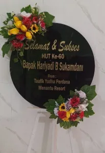 Papan Akrilik Ucapan Ulang Tahun Labuhanbatu Utara